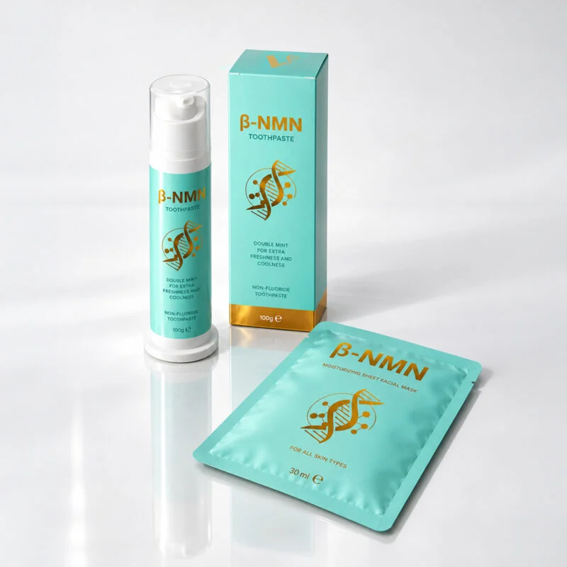 NMN Face Mask and Toothpaste – Dual Glow Bundle